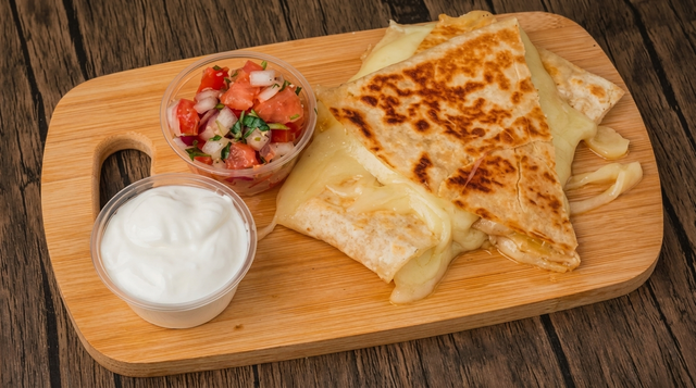 Chicken Quesadilla.