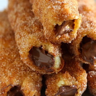 Churros Filled with Chocolate
