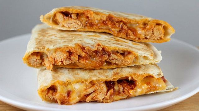 Chicken Tinga Quesadilla.