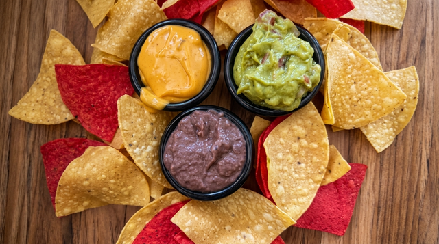 Pepe's Fiesta Dip Platter.