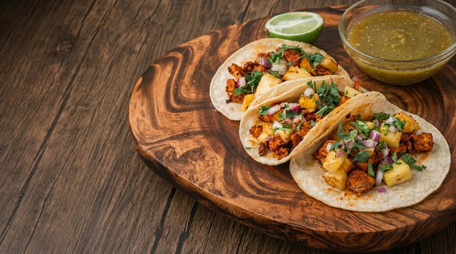 Al Pastor Tacos.