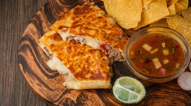 Chicken Birria Quesadilla.