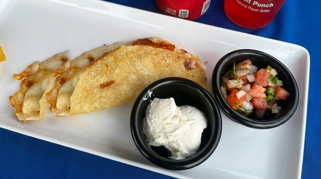 Cheesy Potato Tacos.